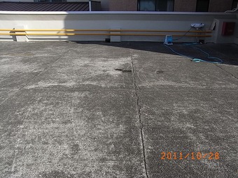 大阪市中央区Nビル屋上防水施工事例 リフォーム後 その4